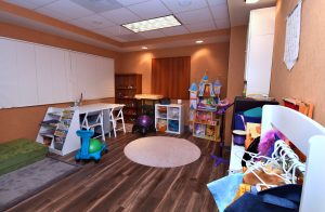 One view of the Play Therapy Space at JCS Park Heights